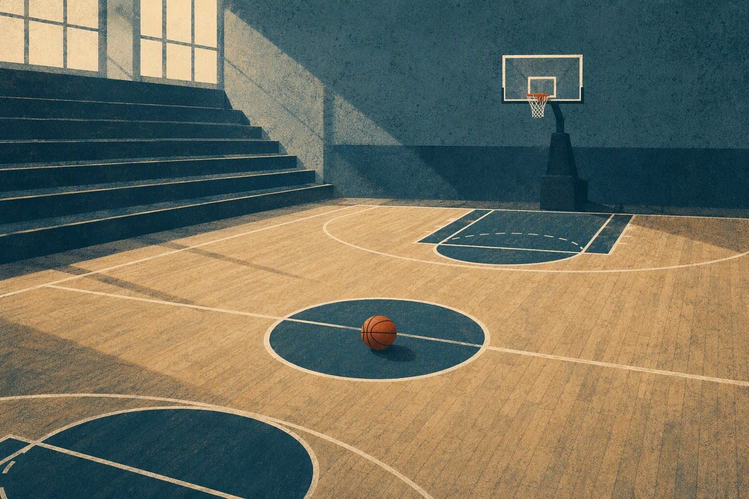 Basketball Victory - illustration, Jake Team LLC