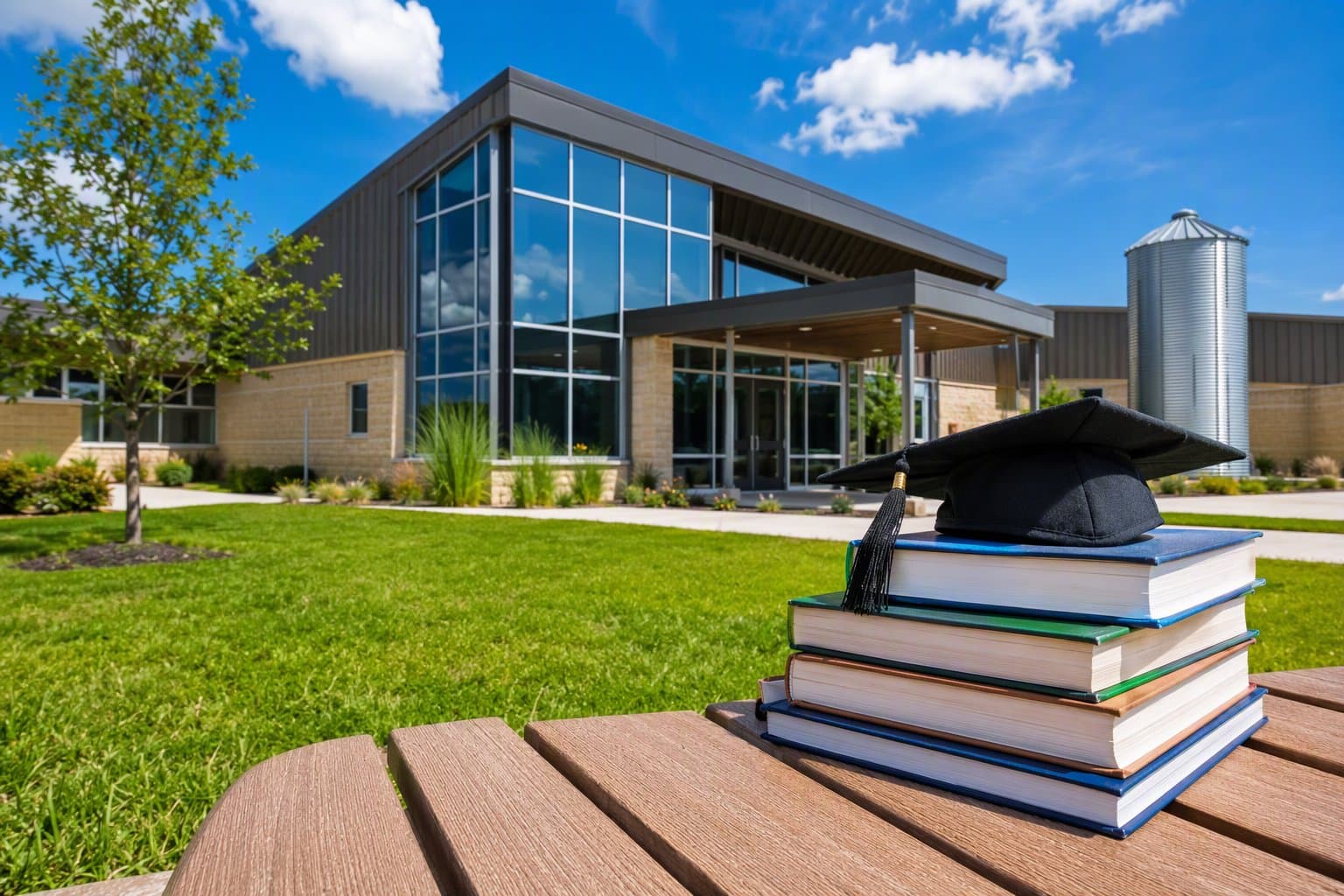 Agriscience center opening - illustration, Jake Team LLC