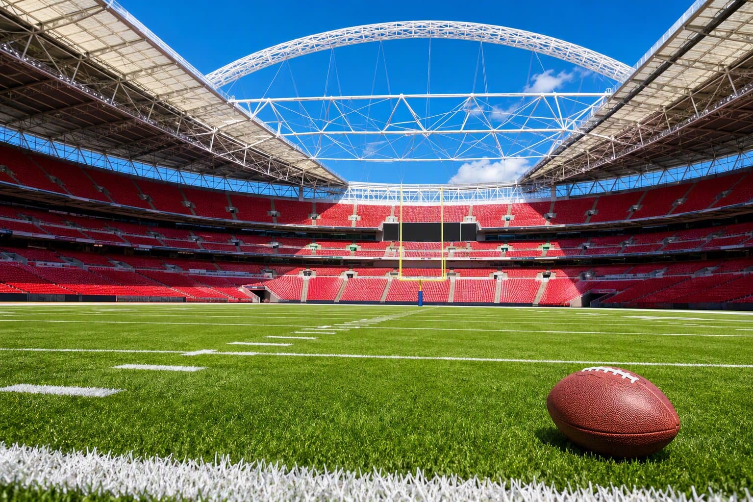 Wembley Stadium Kick - illustration, Jake Team LLC
