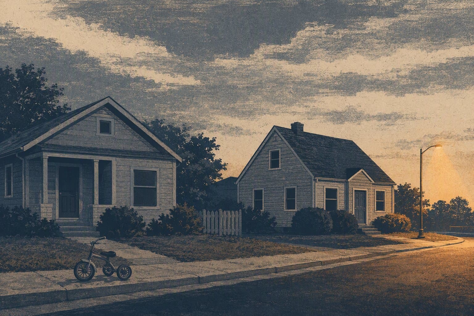 Collinsville Home Fire - illustration, Jake Team LLC