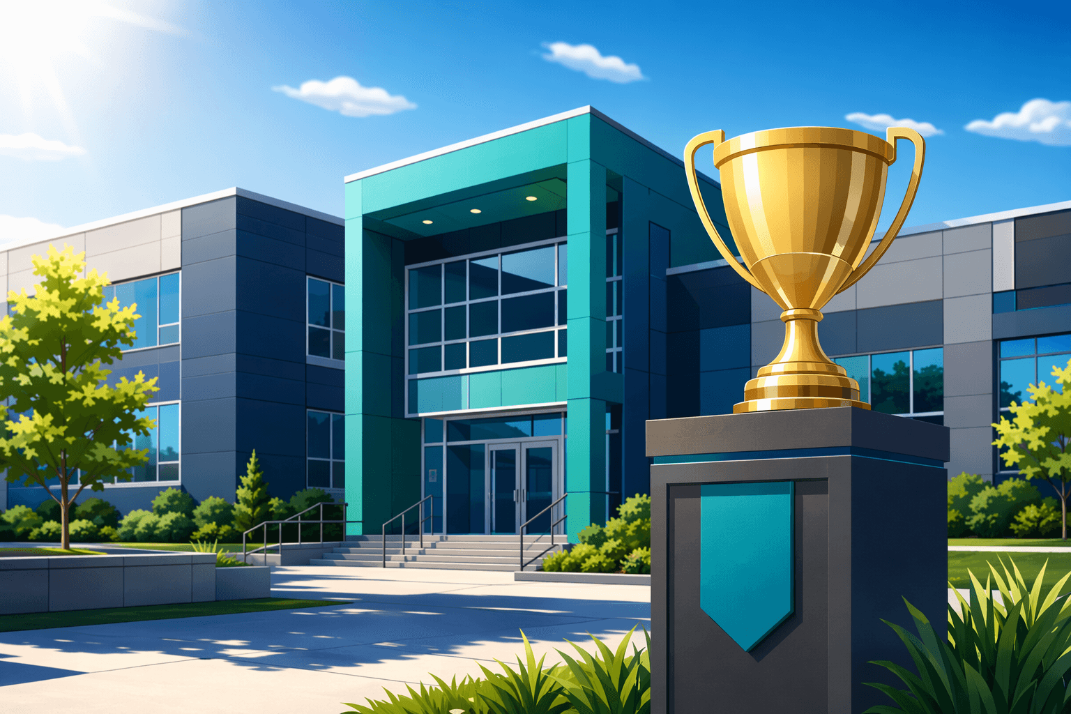 School safety award - illustration, Jake Team LLC