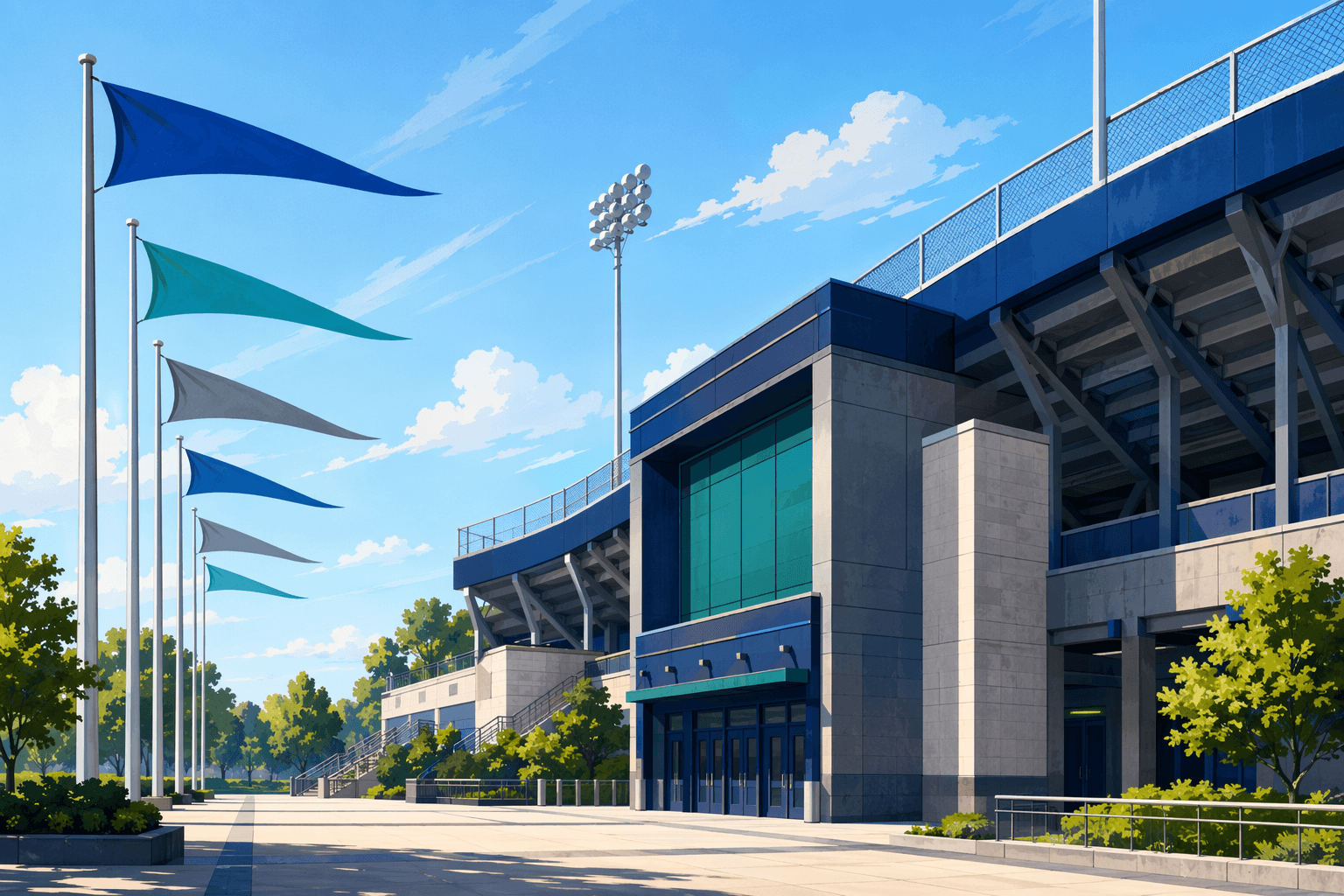 High school sports - illustration, Jake Team LLC