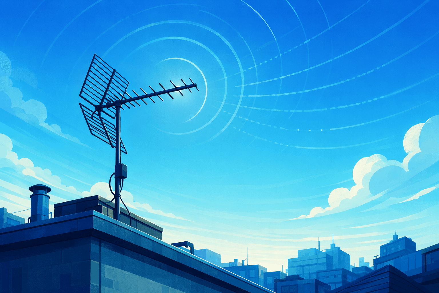 TV signal loss - illustration, Jake Team LLC