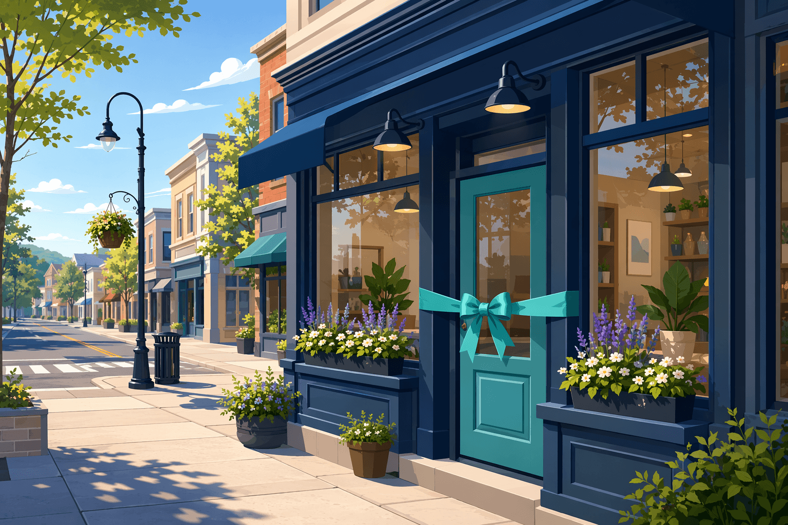 New coffee shop - illustration, Jake Team LLC