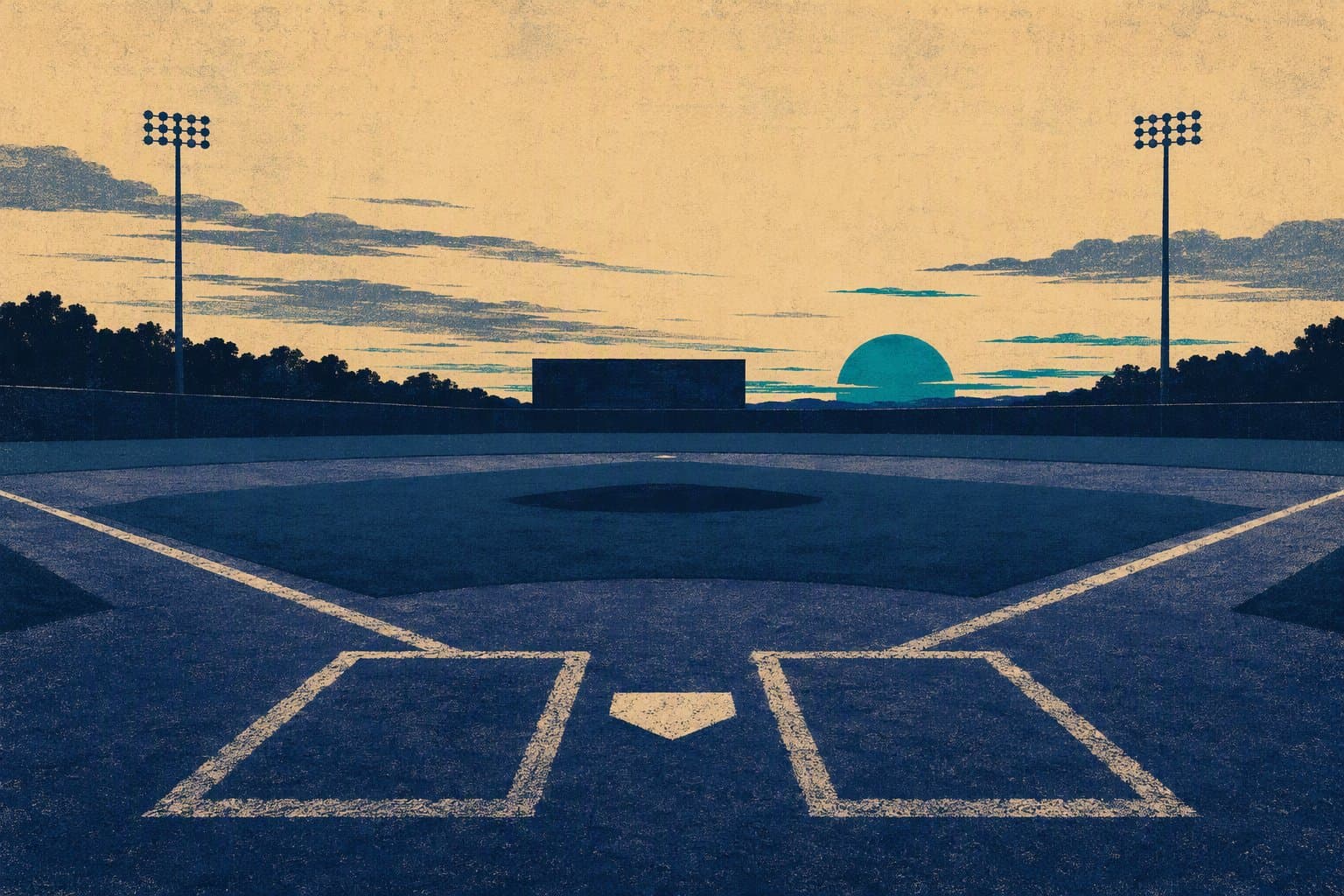 late inning rally - illustration, Jake Team LLC