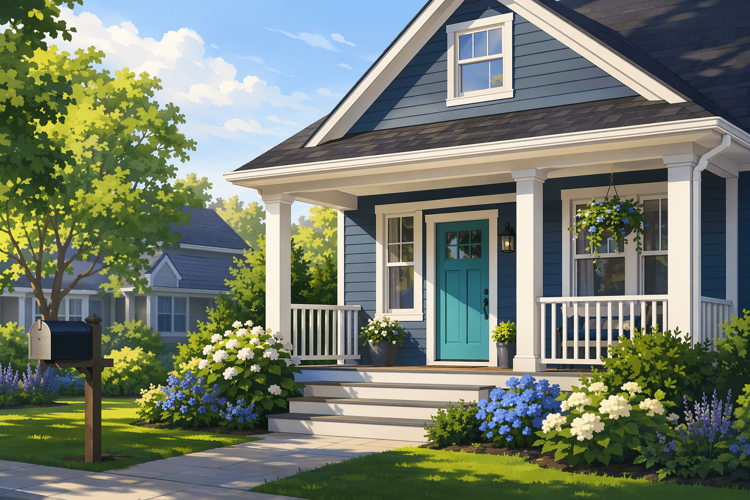 Rental house - illustration, Jake Team LLC