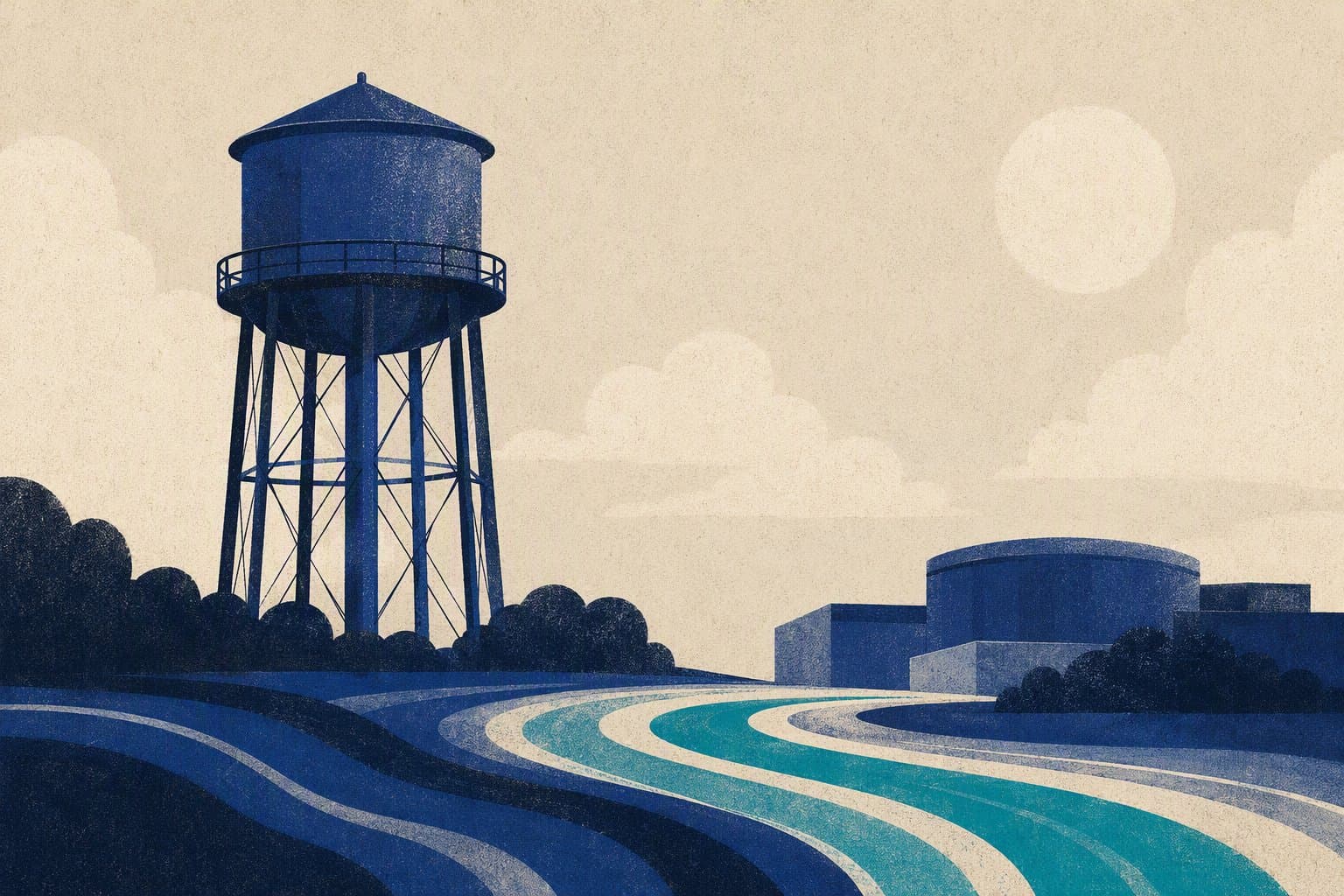 Civic Infrastructure Maintenance - illustration, Jake Team LLC