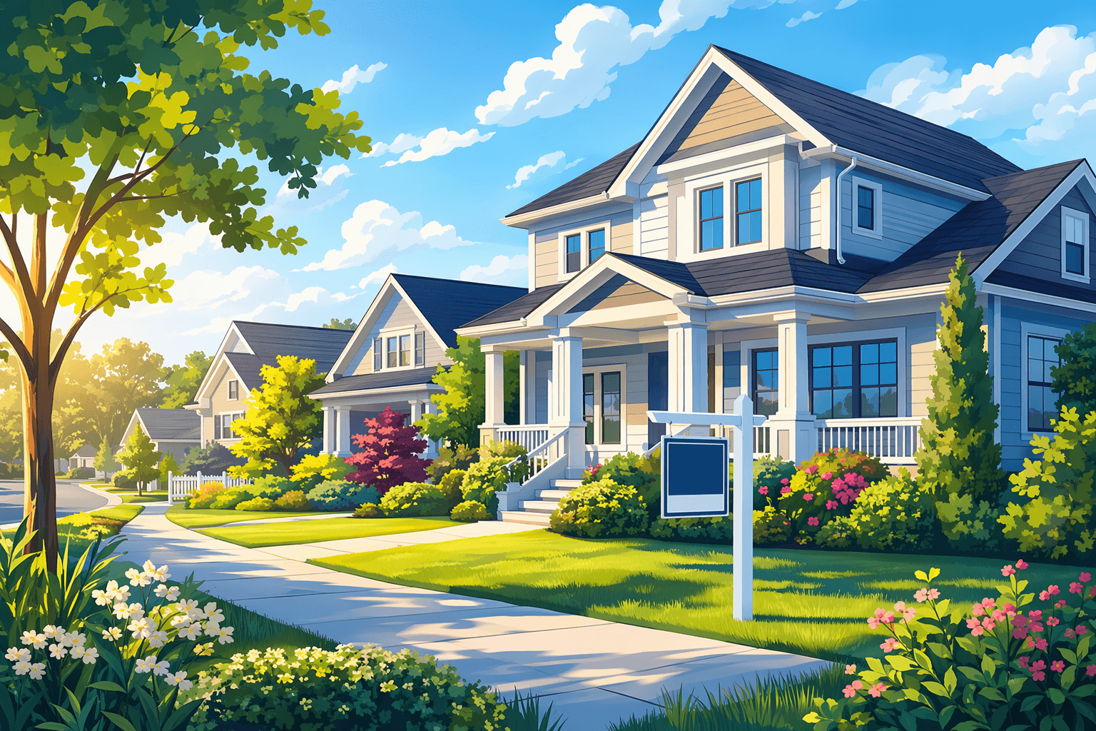 Home for rent - illustration, Jake Team LLC