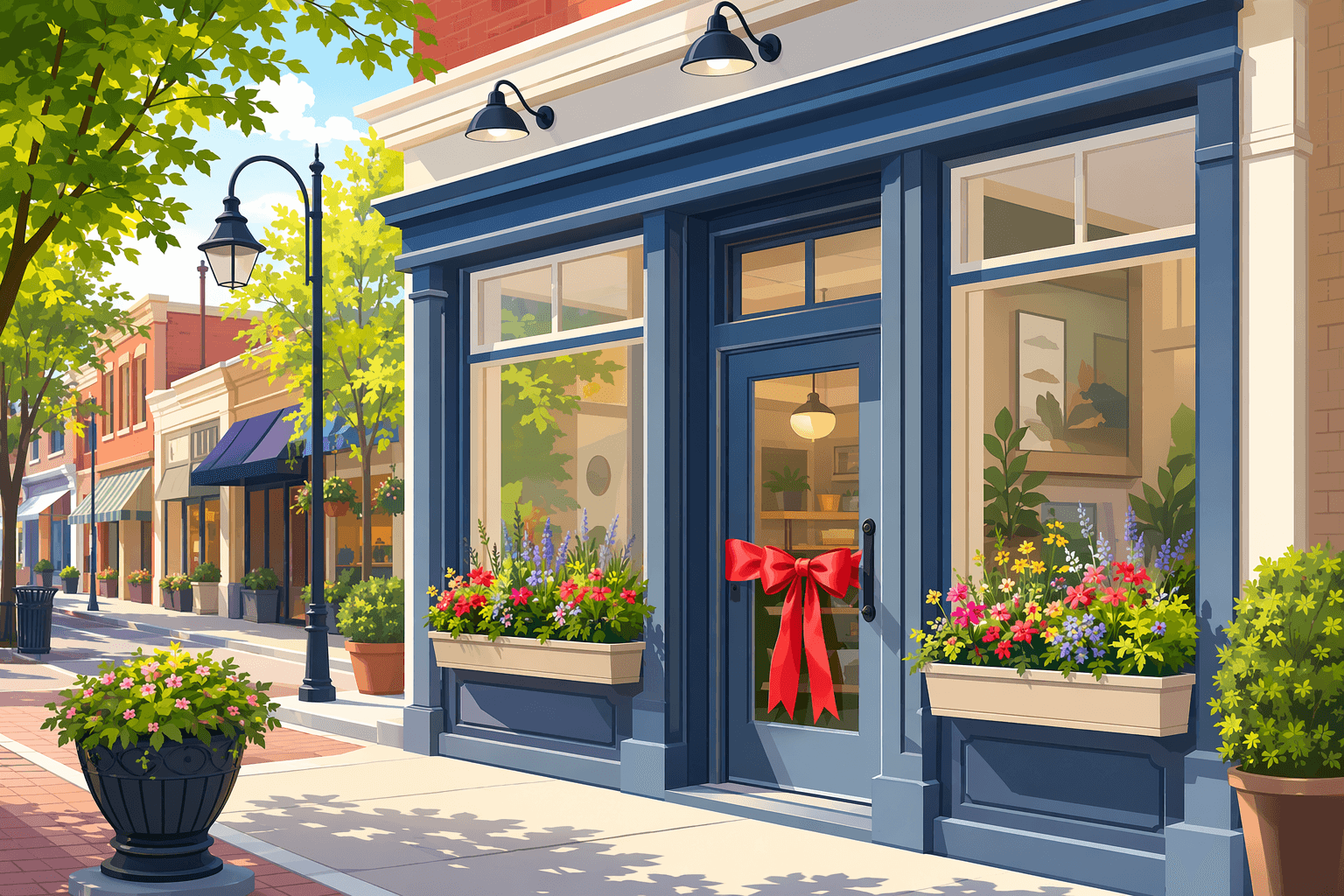 New business opening - illustration, Jake Team LLC