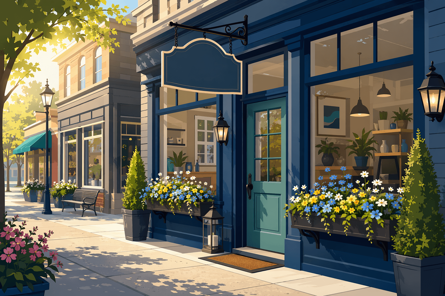 New Cafe Opening - illustration, Jake Team LLC