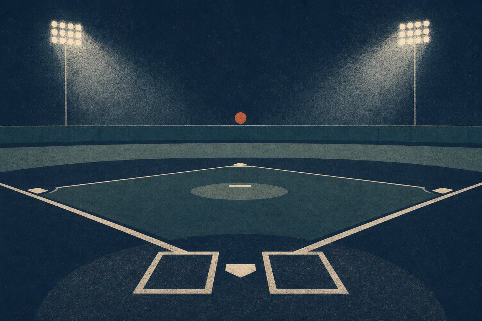 extra-inning baseball tension - illustration, Jake Team LLC