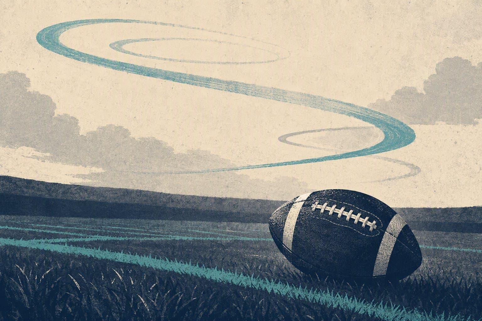 quarterback efficiency - illustration, Jake Team LLC