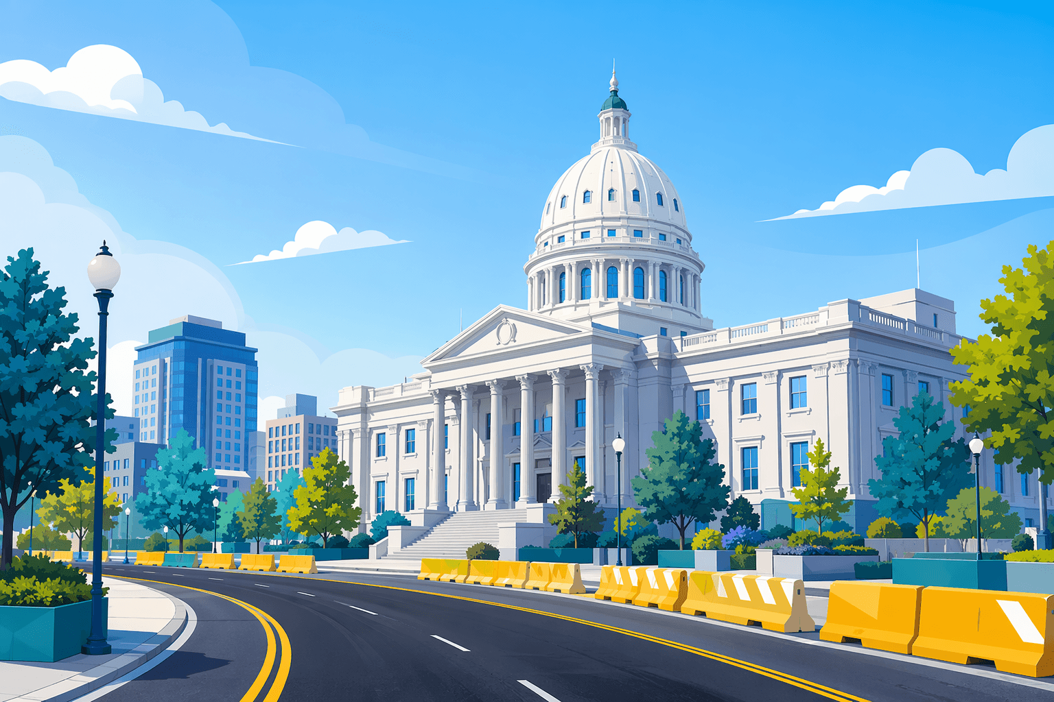 Civic Infrastructure - illustration, Jake Team LLC