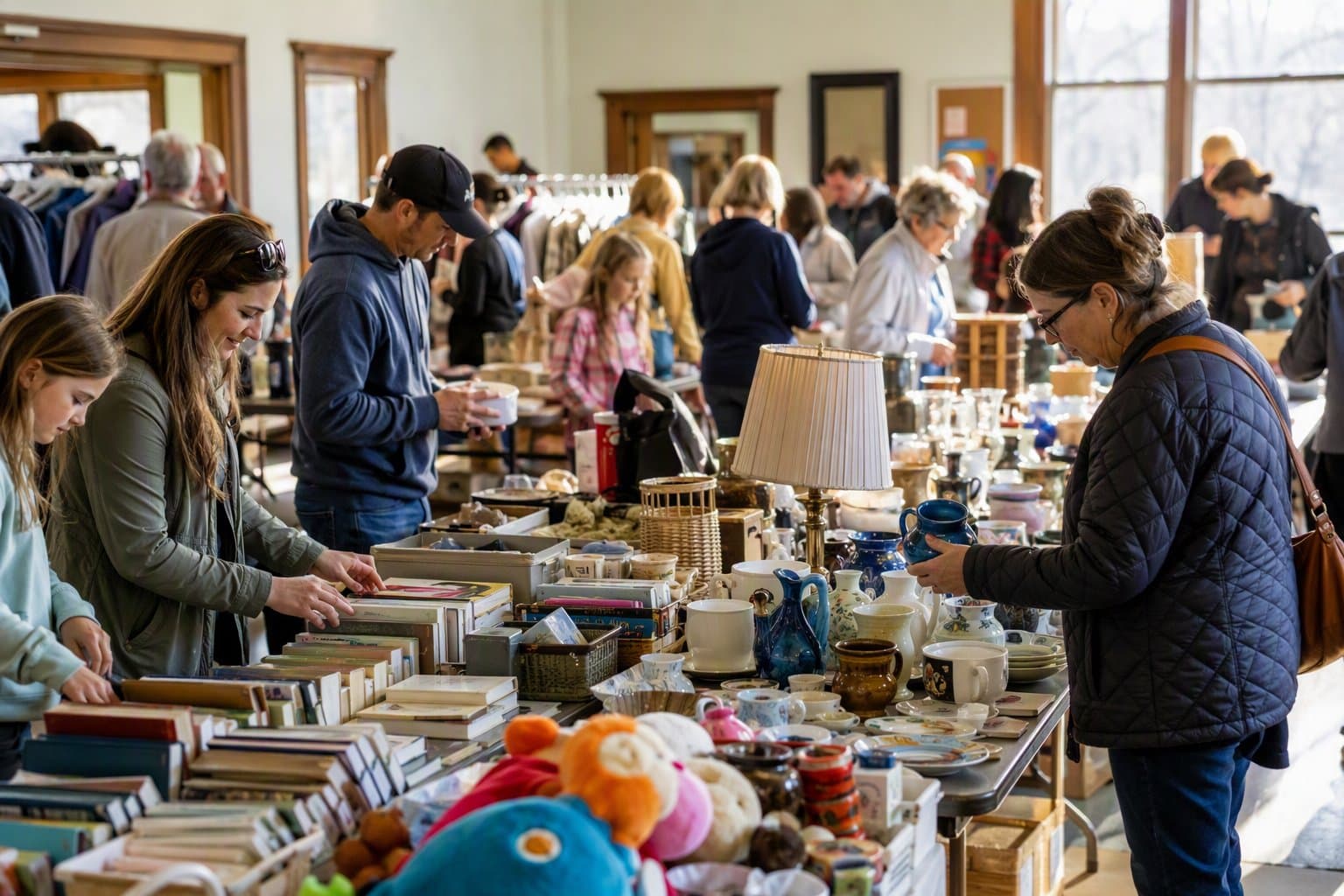 Community Rummage Sale - illustration, Jake Team LLC