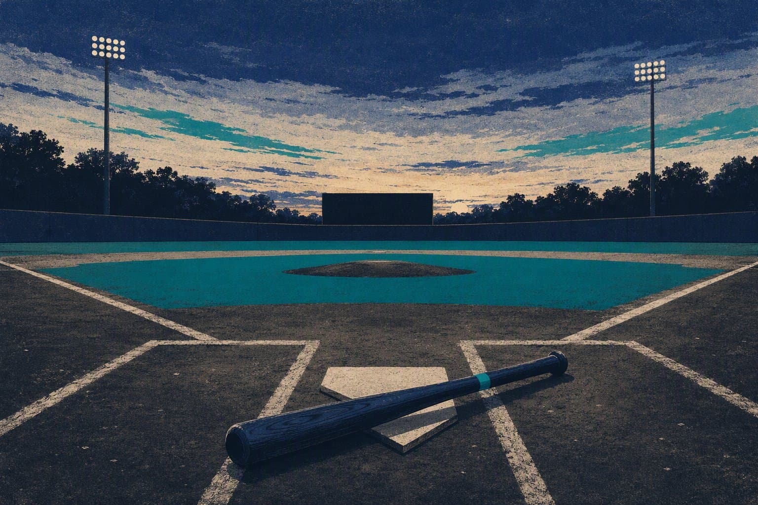 Baseball Victory - illustration, Jake Team LLC