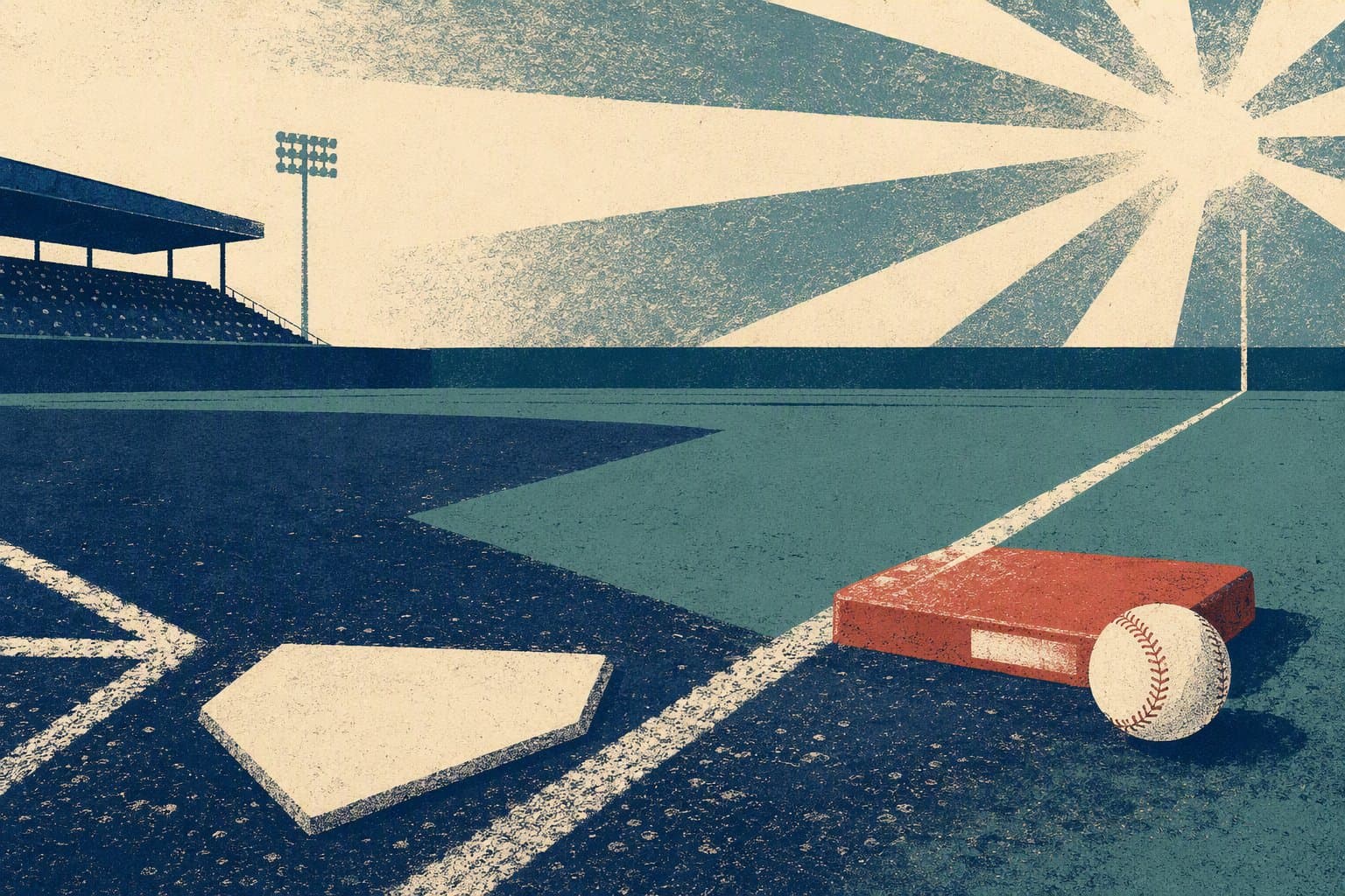 Baseball Victory - illustration, Jake Team LLC