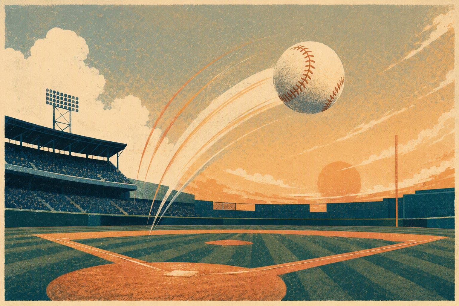 Home Run Celebration - illustration, Jake Team LLC
