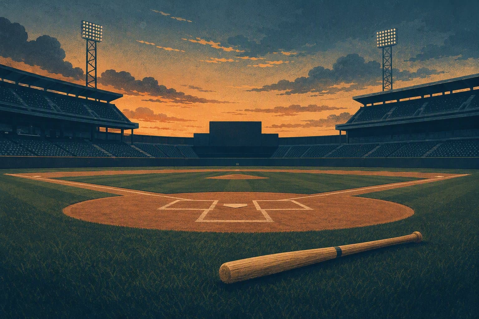 Baseball Victory - illustration, Jake Team LLC
