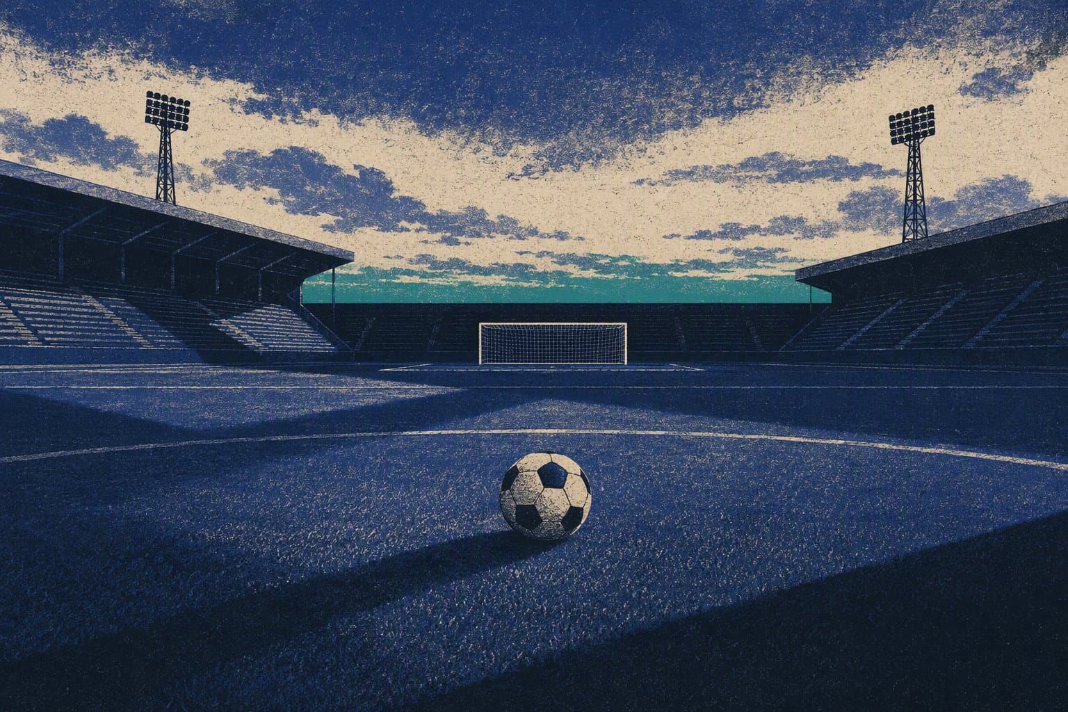 Soccer Rivalry - illustration, Jake Team LLC