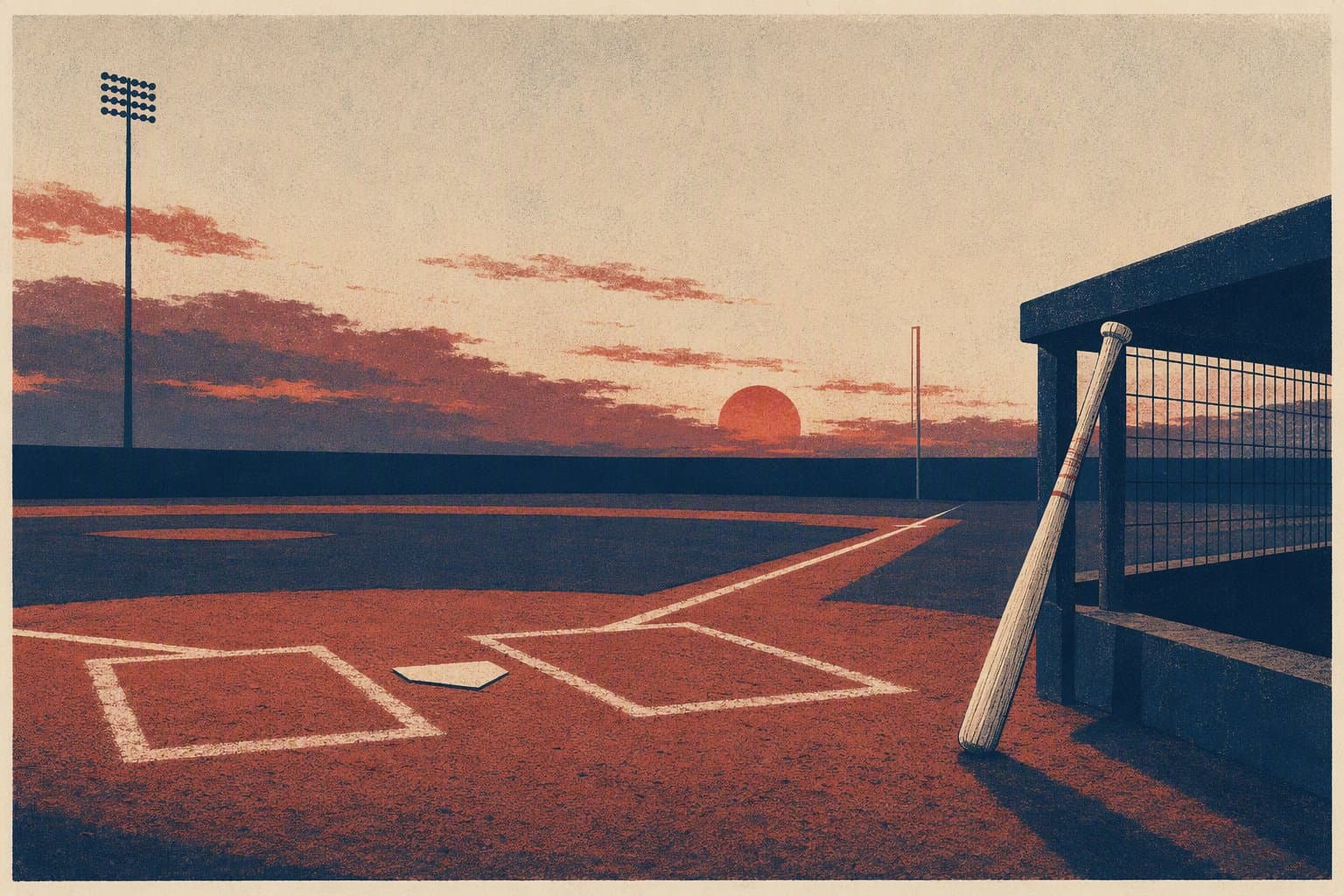 baseball tension - illustration, Jake Team LLC