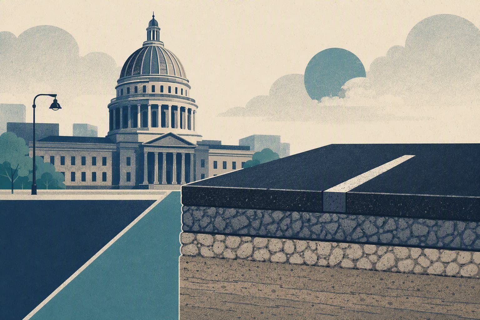 Civic Infrastructure - illustration, Jake Team LLC