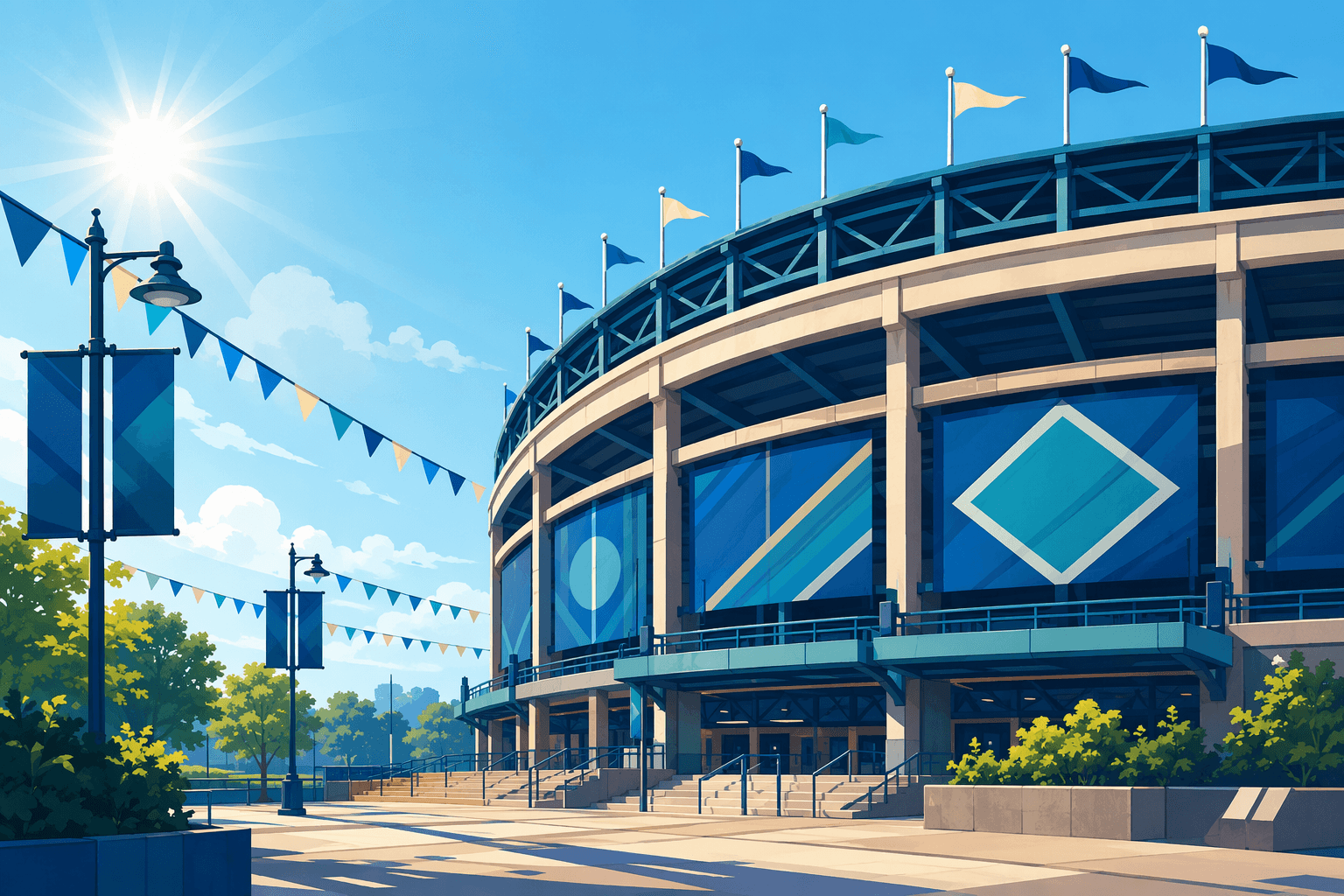 Baseball Victory - illustration, Jake Team LLC