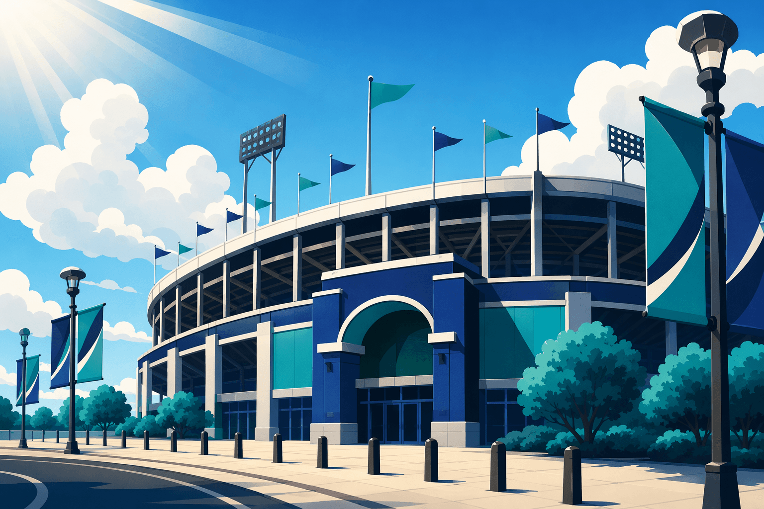 Baseball Victory - illustration, Jake Team LLC