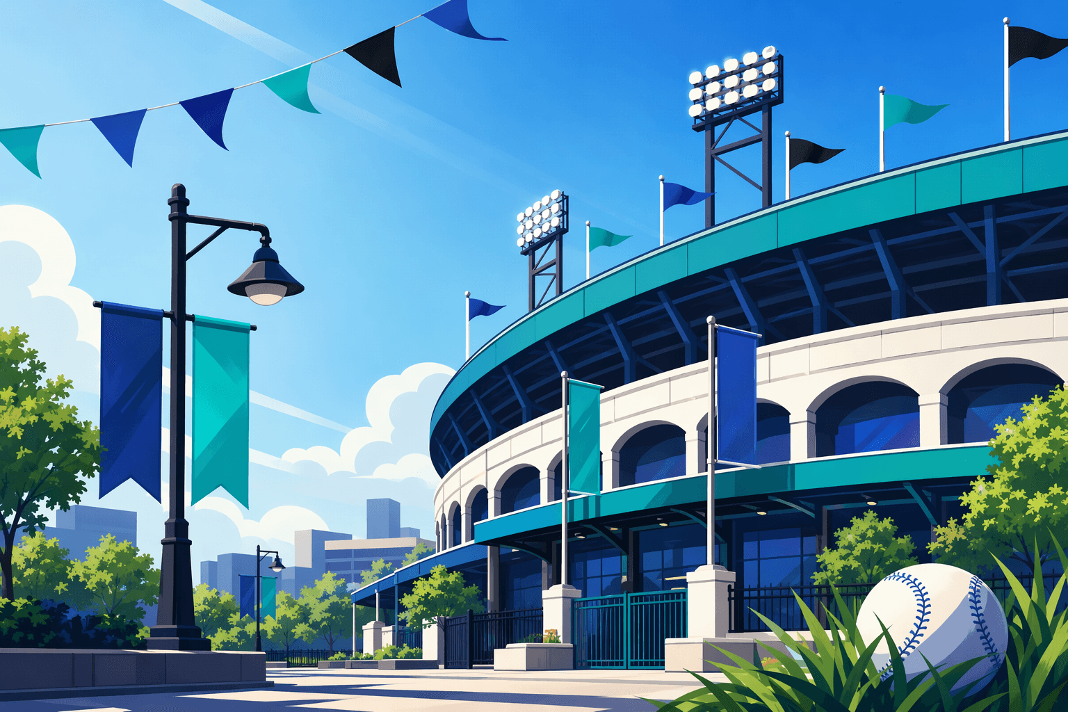 baseball victory - illustration, Jake Team LLC