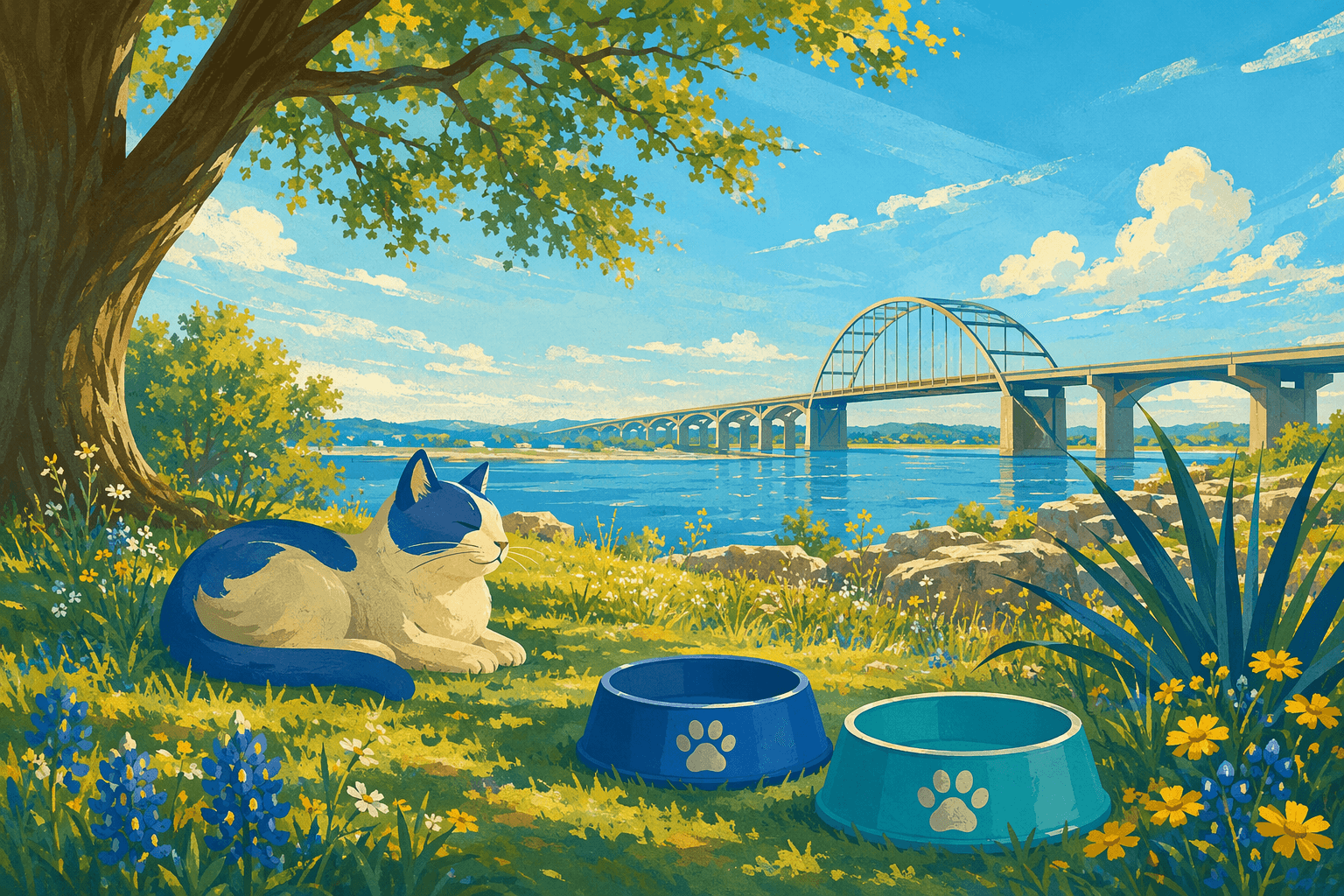 Community Cat Care - illustration, Jake Team LLC