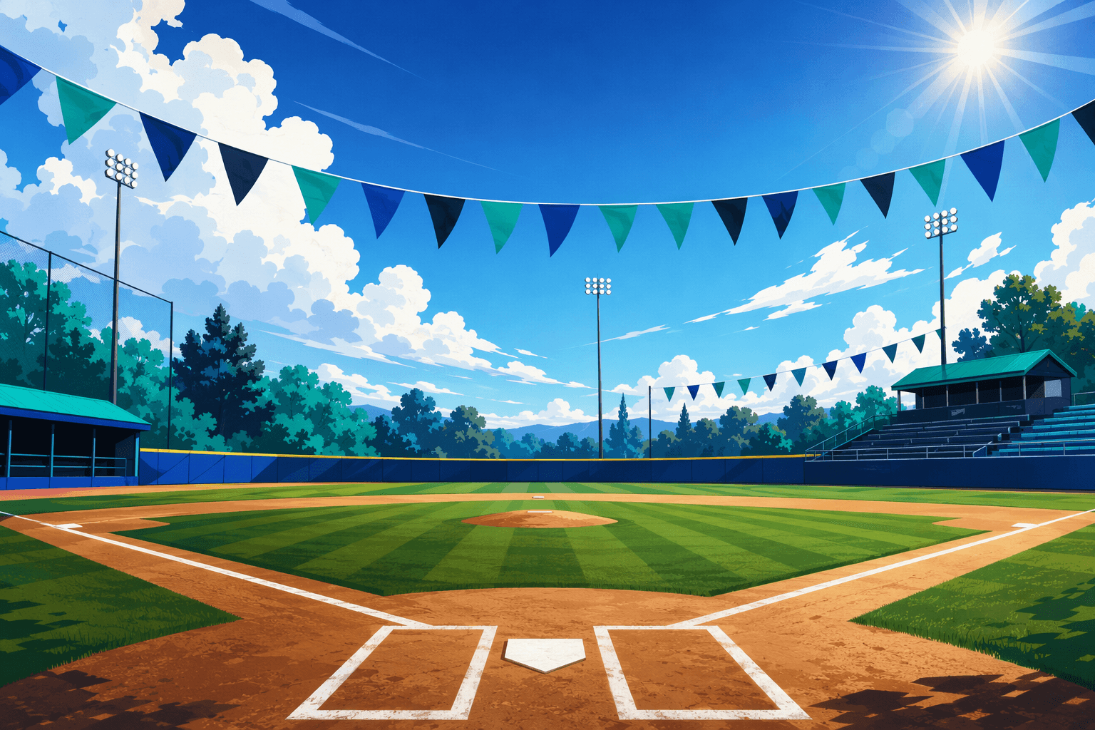 Baseball Victory - illustration, Jake Team LLC