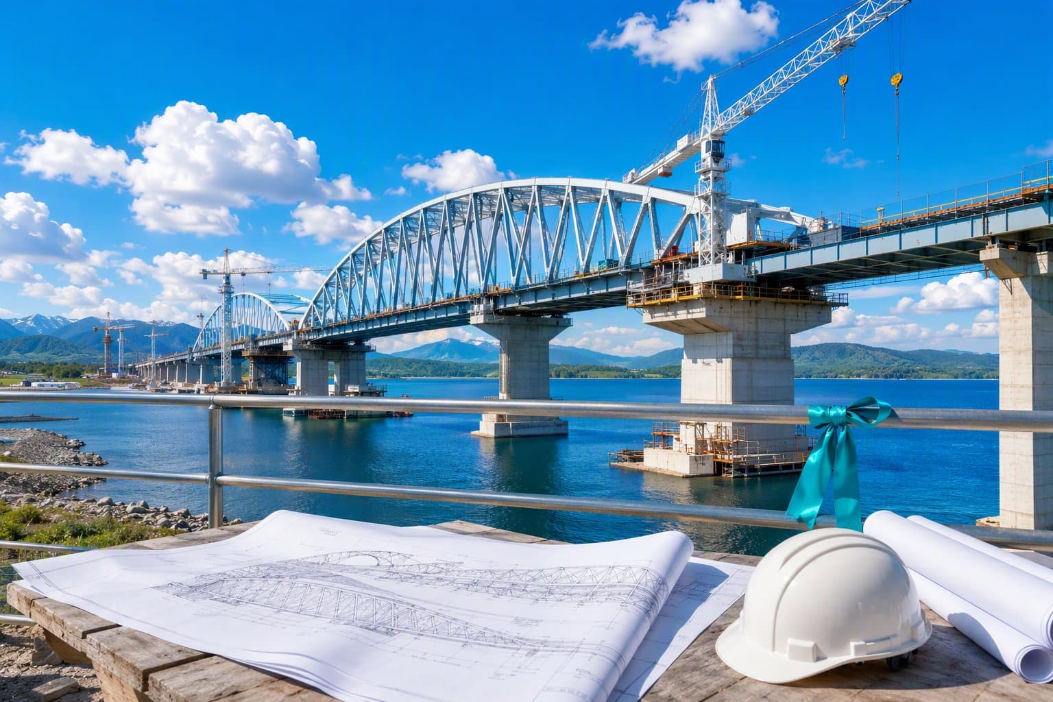 Bridge Construction - illustration, Jake Team LLC