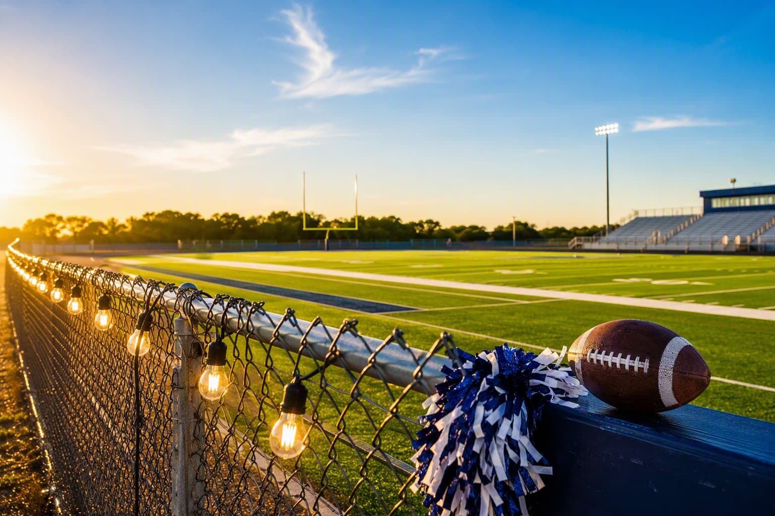 Gunter Texas football field - illustration, Jake Team LLC