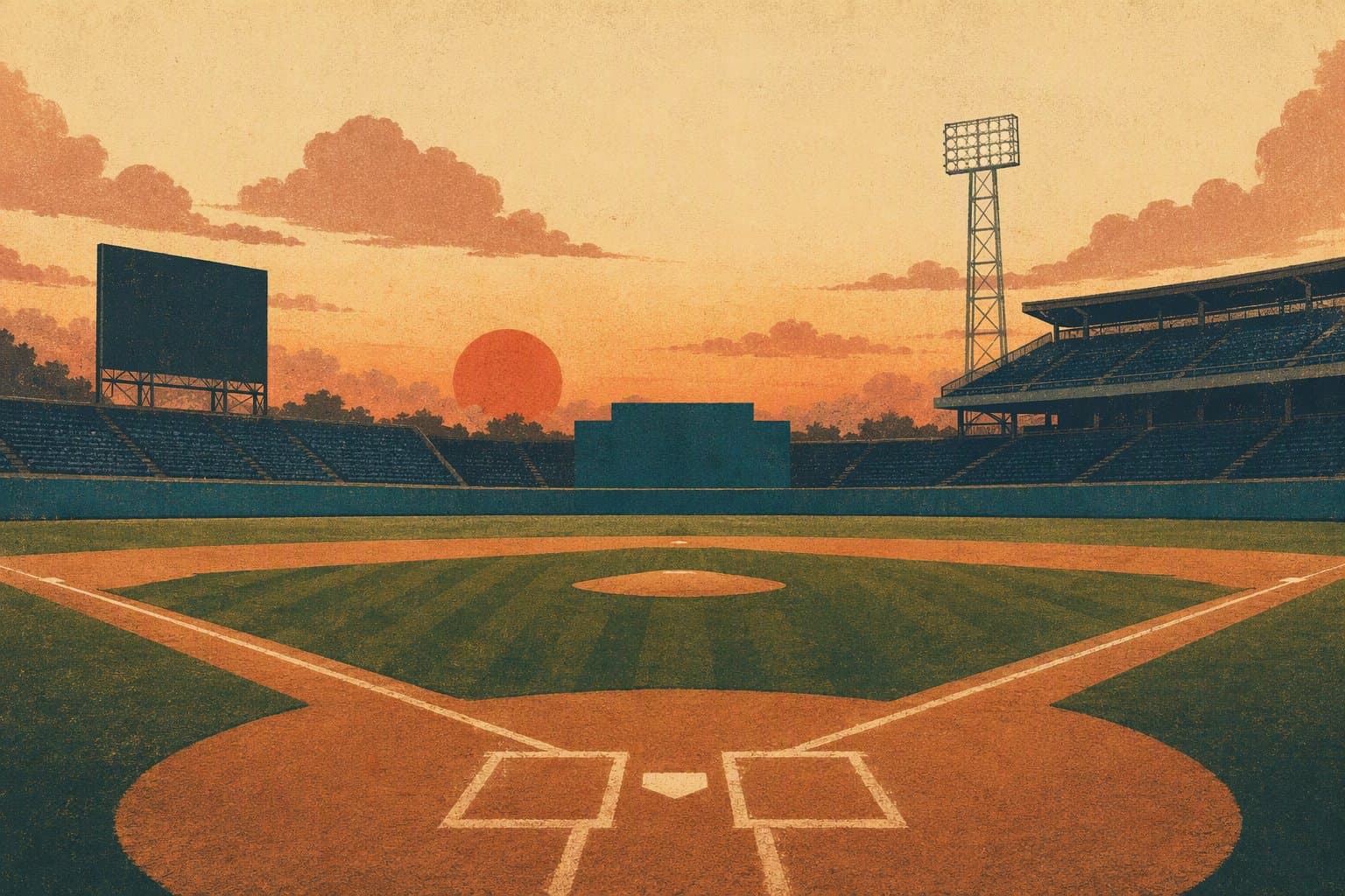 Baseball Victory - illustration, Jake Team LLC