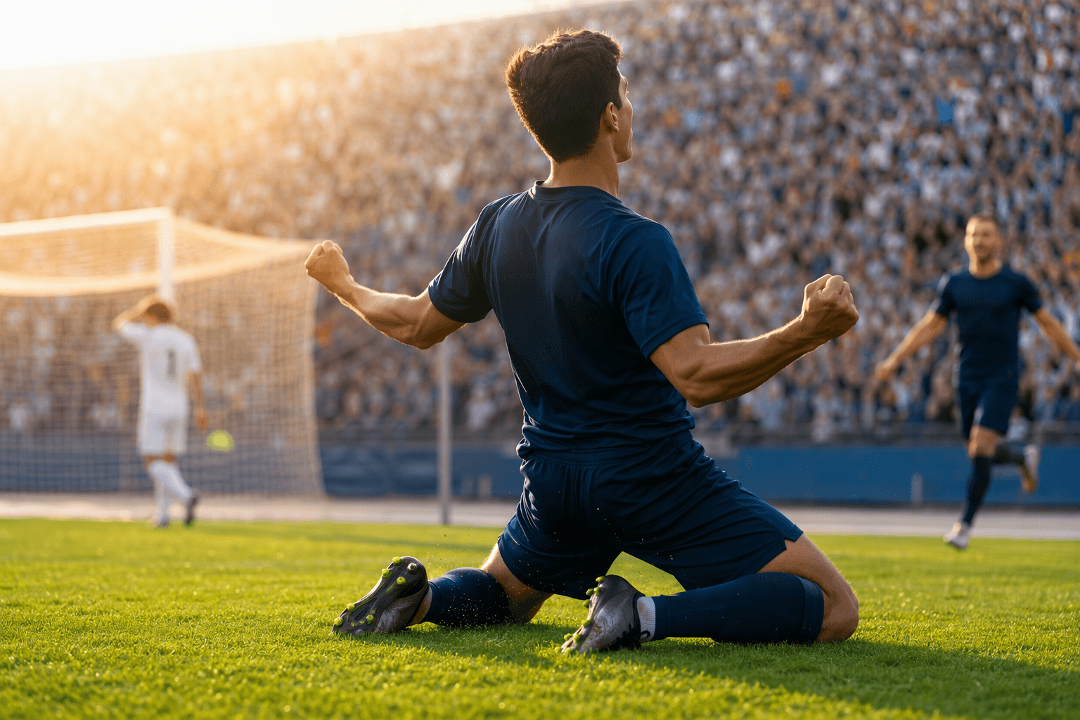 soccer victory - illustration, Jake Team LLC