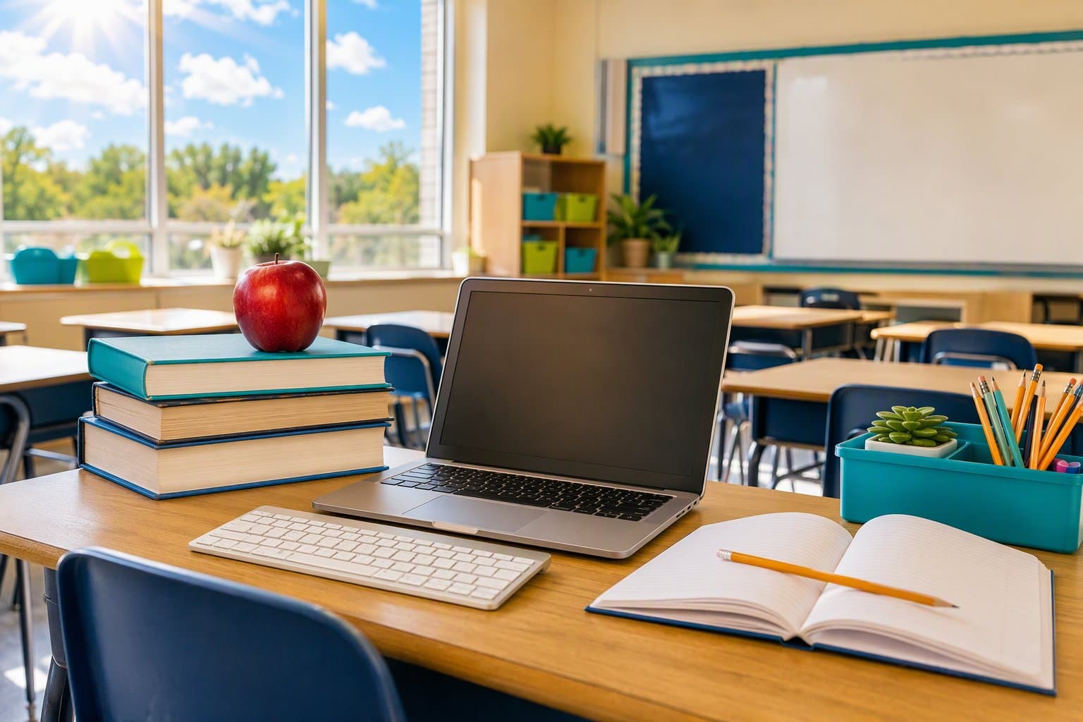 Classroom Screen Debate - illustration, Jake Team LLC