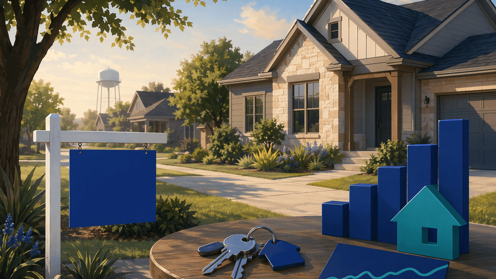 Gunter housing market. Illustration: Jake Team LLC