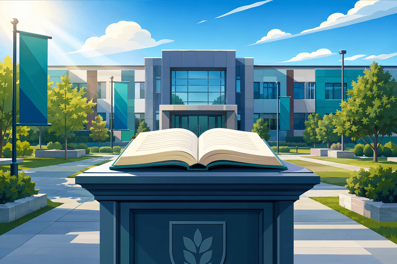 School Newsletter - illustration, Jake Team LLC
