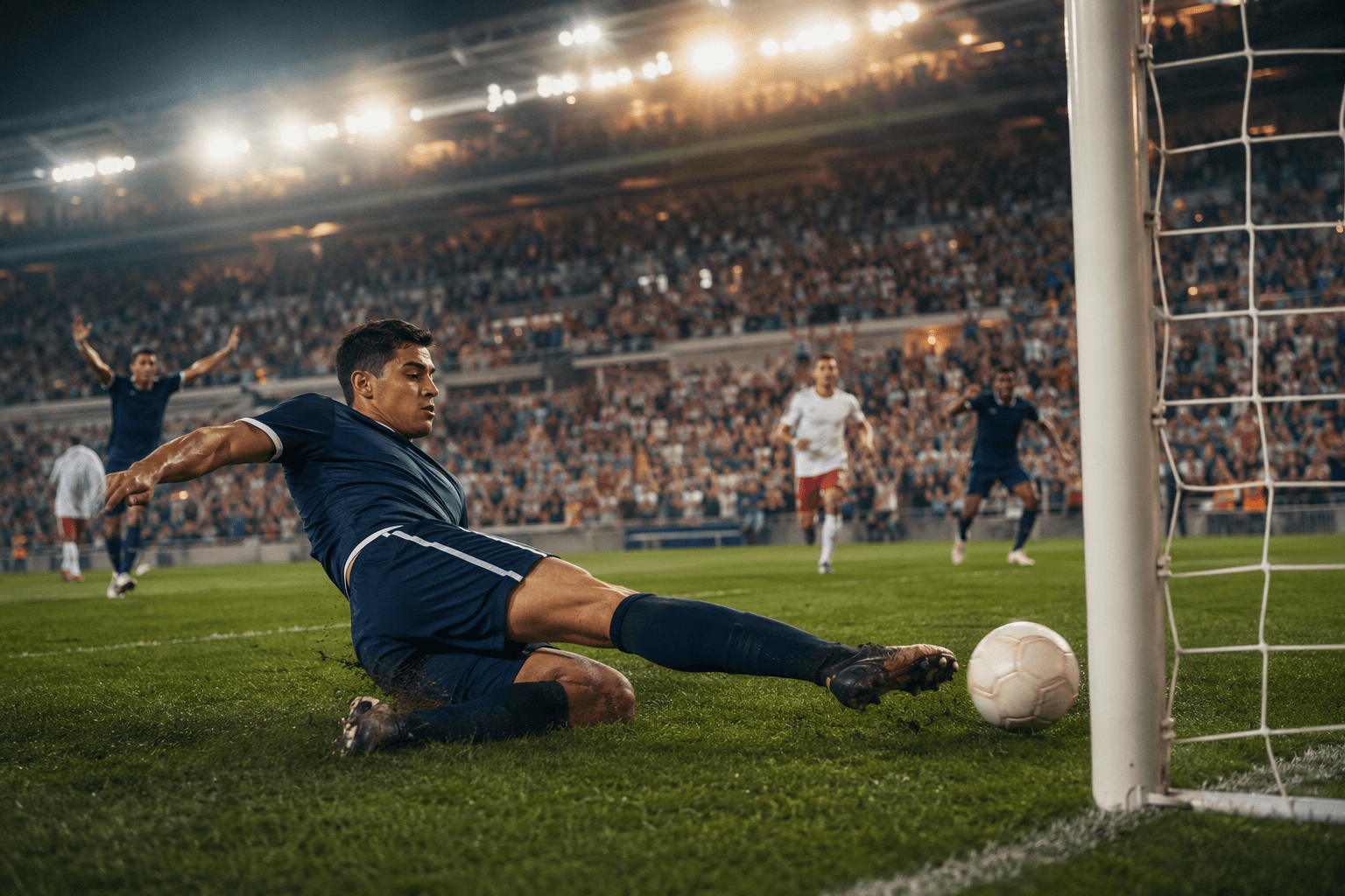 soccer equalizer moment - illustration, Jake Team LLC